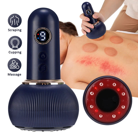 Masseur électrique tricolore GuaSha Anti-Cellulite